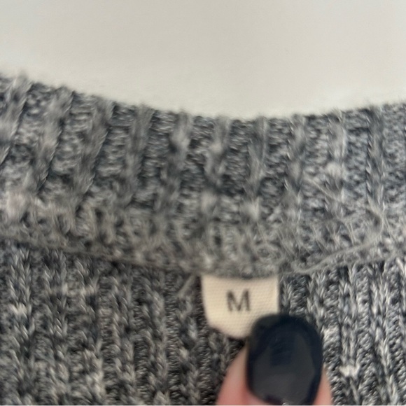 EUC BBHoping Women's Maternity Peplum Sweater
Color - Light Heather Gray - Picture 7 of 8